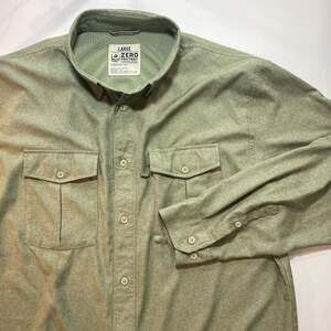 Zero Foxtrot Green Lightweight Tactical Button Down Pursuit Shirt Size L